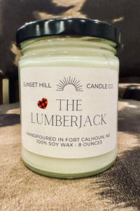 The Lumberjack 8 Ounce candle