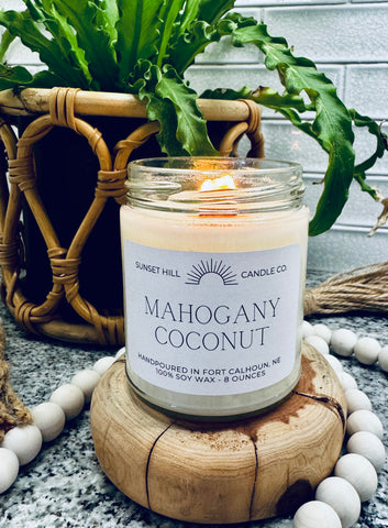 Mahogany Coconut Soy Candle